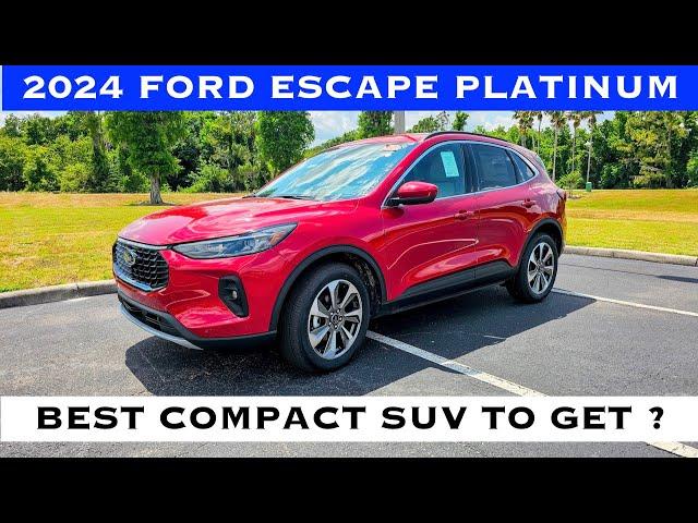 2024 Ford Escape Platinum 2.0L AWD - POV Review & Test Drive - One Of The Best Compact SUV's ?