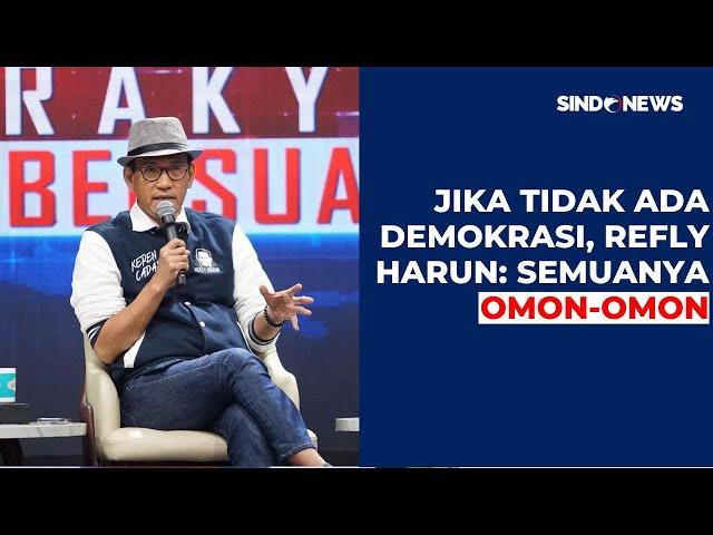 Refly Harun Khawatir Prabowo Tidak Tumbuh Kembangkan Demokrasi