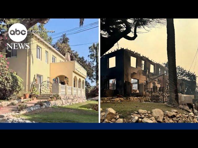 LA couple reflects on losing their home in California wildfire