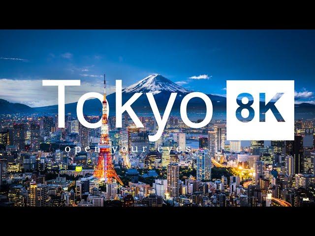 Tokyo - The World's Most Populous Metropolis | 8K Video ULTRA-HD