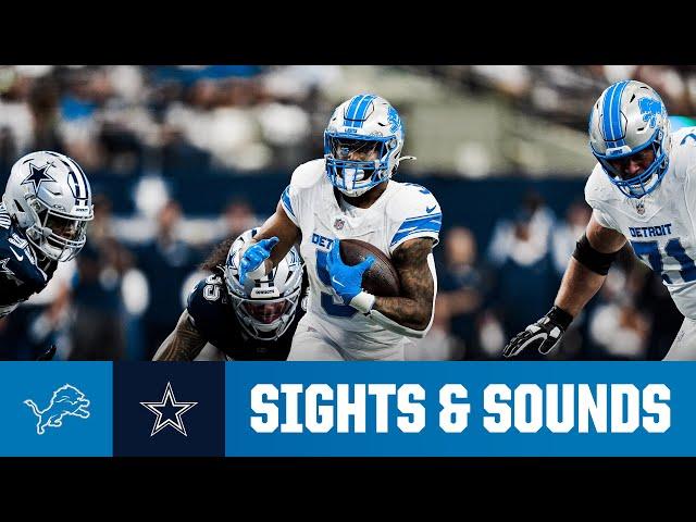 David Montgomery mic'd up | Extended Sights and Sounds: Lions at Cowboys | 2024 NFL Week 6