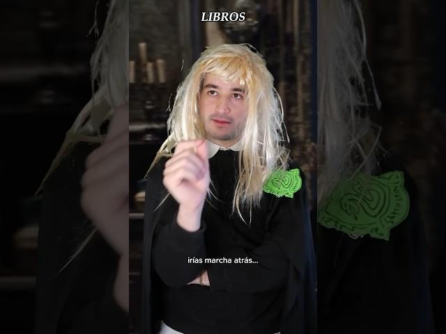 Draco Malfoy | Libros vs Películas ( vs ) #shorts #harrypotter