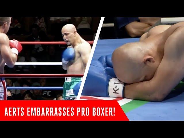 He taunted Peter Aerts... then this happened