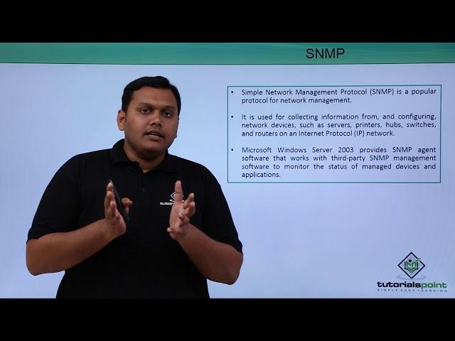 Simple Network Management Protocol (SNMP)