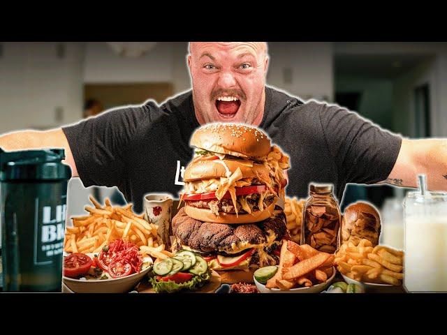 FULL STRONGMAN DIET (10,000 CALORIES?!)