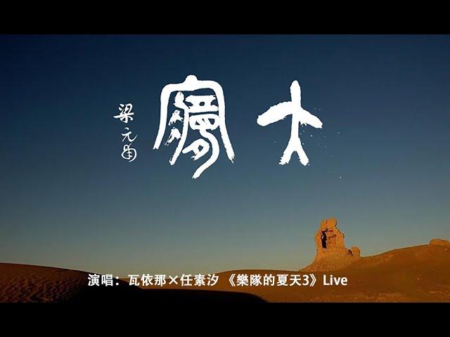 大梦 書法字幕《大夢》-瓦依那·任素汐（Live）