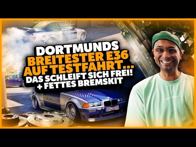 JP Performance - Dortmunds breitester BMW E36 auf Testfahrt!