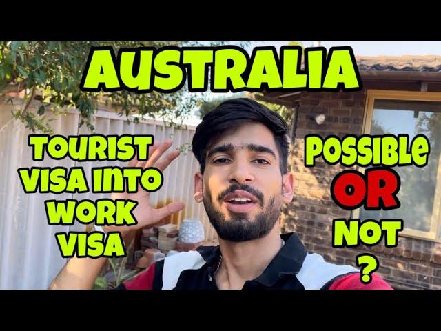 Australia tourist into work visa update 2024 || #subclass600 #immigration #visa