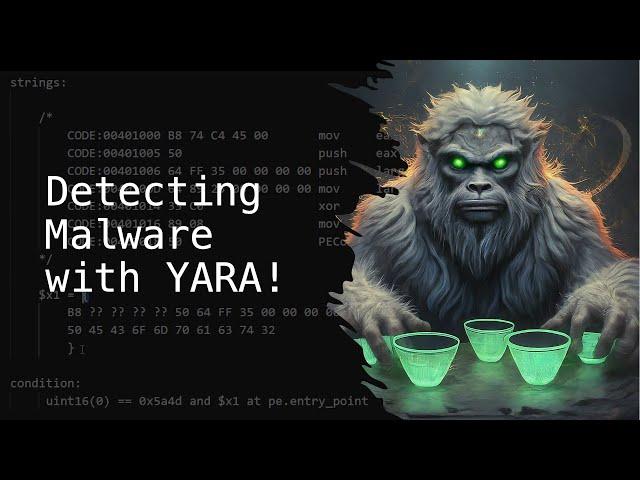 Yara Basics - Getting started with the pattern matching go-to for cyber security!