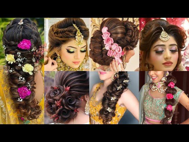 7 WEDDING HAiRSTYLES|EASY HAIRSTYLES|BRIDAL HAIRSTYLE TUTORIAL|LK Hairstyle