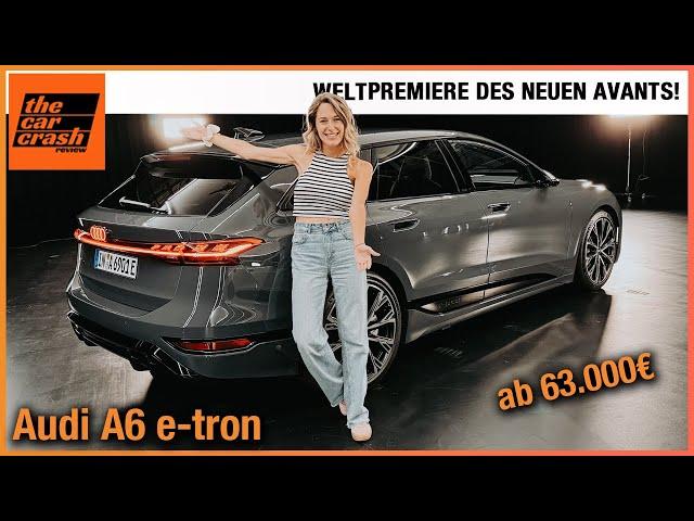 Audi A6 e-tron (2024) Weltpremiere des NEUEN Elektro Endgegners! Review | Test | Preis | S6 e-tron