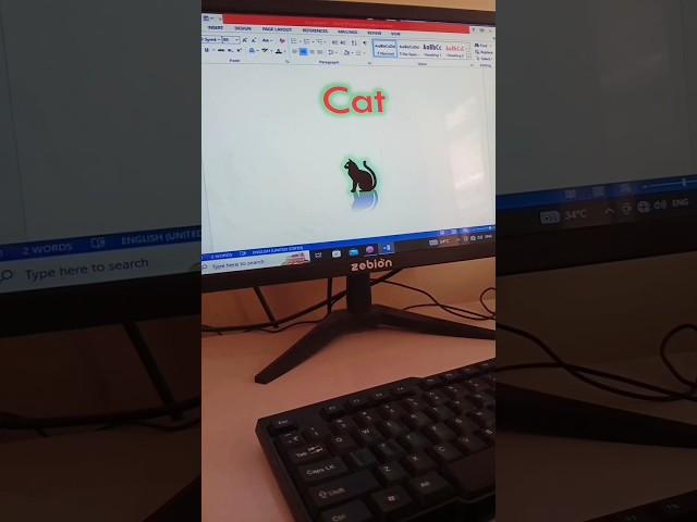 Computer trick!!Billi ka symbol!!#computer #laptop #msword #excel #tally #treanding #viral #shorts