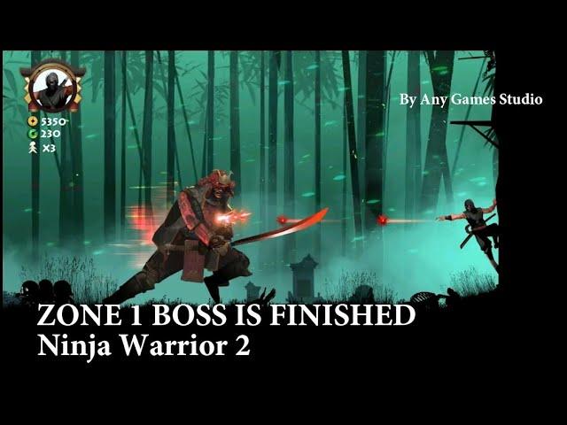 Ninja Warrior 2 | Zone 1 Boss is Finished | Without dying | TOH Games | Adventure Games