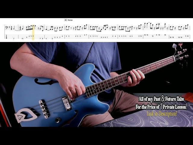 Grateful Dead-China Cat Sunflower-Bass Tab & Notation-Guild Starfire 1