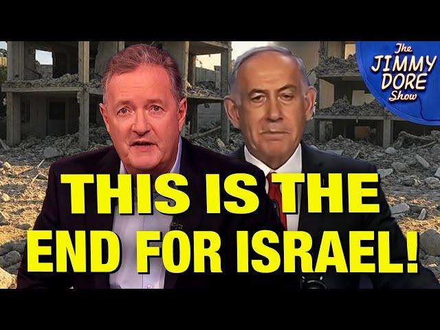 Watch: Piers Morgan Turns On Israel!