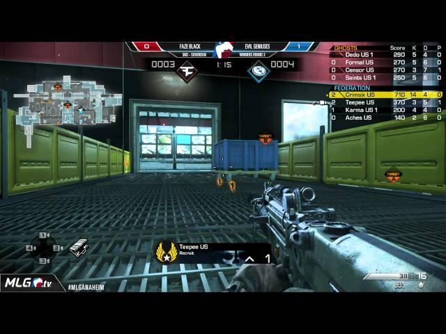 Evil Geniuses vs Faze Black - Game 2 - WR3 - #MLGAnaheim