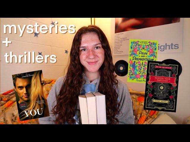 reading mysteries and thrillers for a week