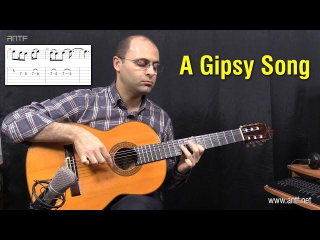 Guitar 603 - A Gipsy Song - لحن اسباني - بالعربية (Dr. ANTF)