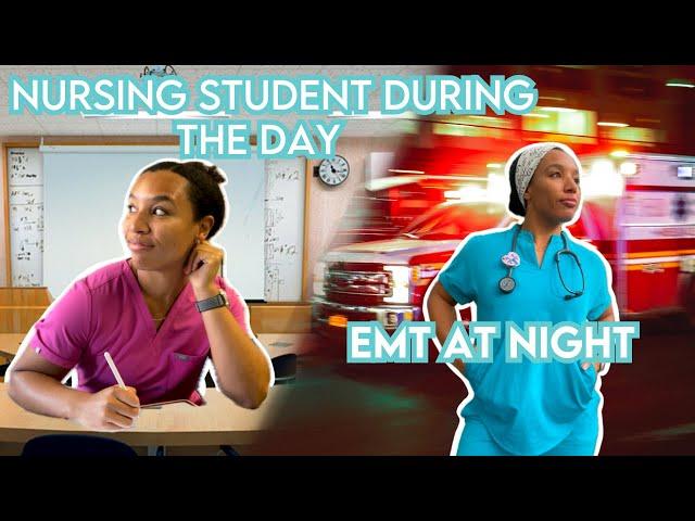 HOW TO BALANCE WORKING IN NURSING SCHOOL *busy* Nursing Student Day in my Life