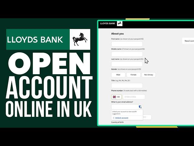 How To Open Lloyds Bank Account Online In UK For International Students 2024 | Step-By-Step