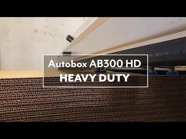 Autobox AB300 HD HEAVY DUTY shortrun corrugated boxmaker