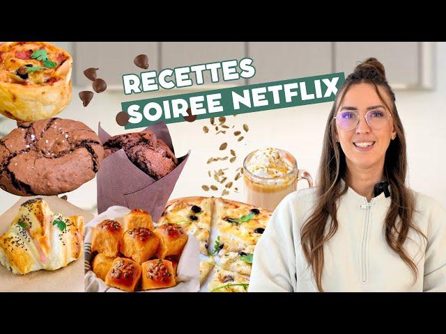 5 recettes à déguster devant NETFLIX | idées recettes faciles & rapides  