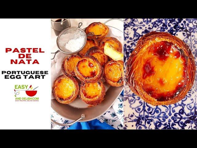 Pastel de Nata -- Portuguese Egg Tart (Shortcut or Easy Recipe)