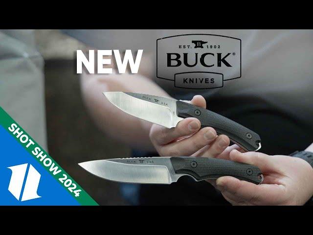 Hollow or Flat Grind? New Buck Knives 2024