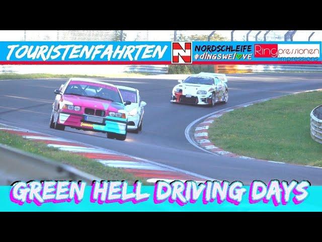 nice cars +  sound Green Hell Driving Days Nürburgring Nordschleife Touristenfahrten Ringpressionen