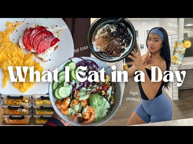 What I Eat In a Day // Easy Healthy Recipes, Meal Prep, Healing Eating Habits