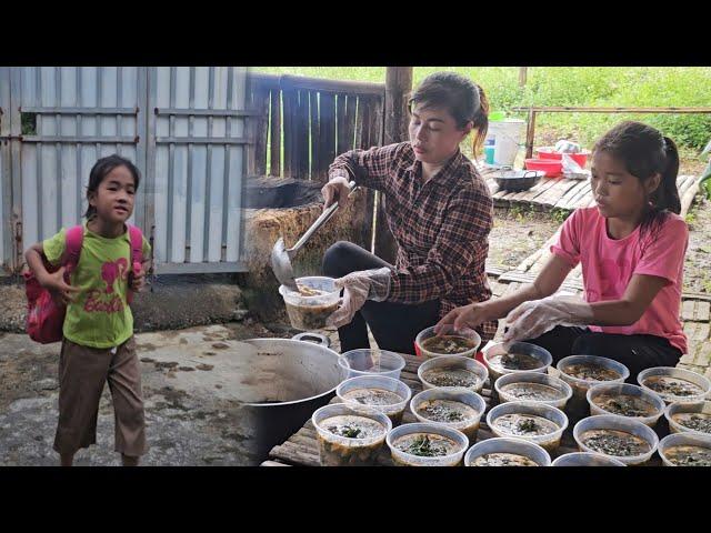 How did Vang Ly, Sung, and Mai cook a Snail Soup that had to be so Elaborate?