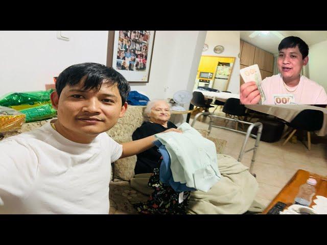 Surprising Movement  we have got gift from isareli baje boju  ko chora| my caregiver work