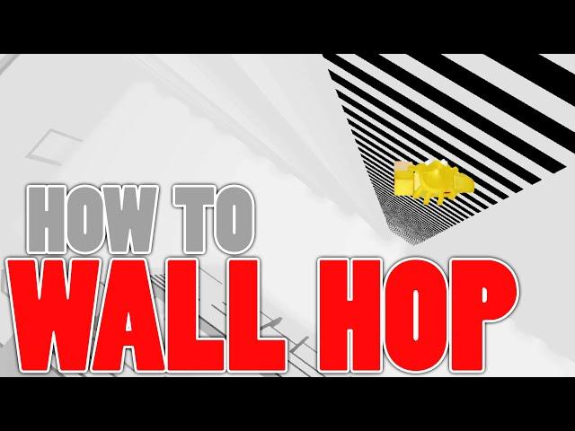 How to Wall Hop in ROBLOX... (Tutorial) | ROBLOX Glitch