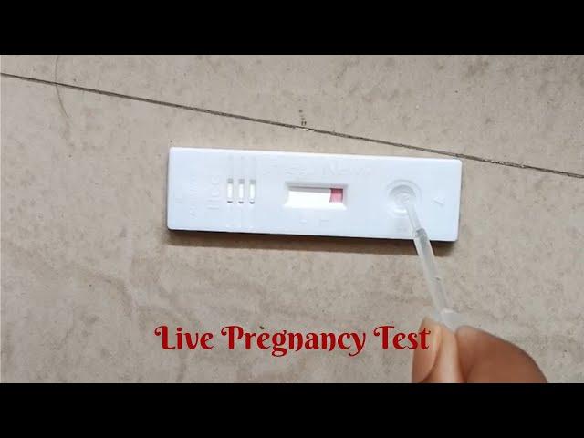 LIVE PREGNANCY TEST & ITS RESULT || OUR REACTION !!! Why Did We Go Through Double Pregnancy Test???