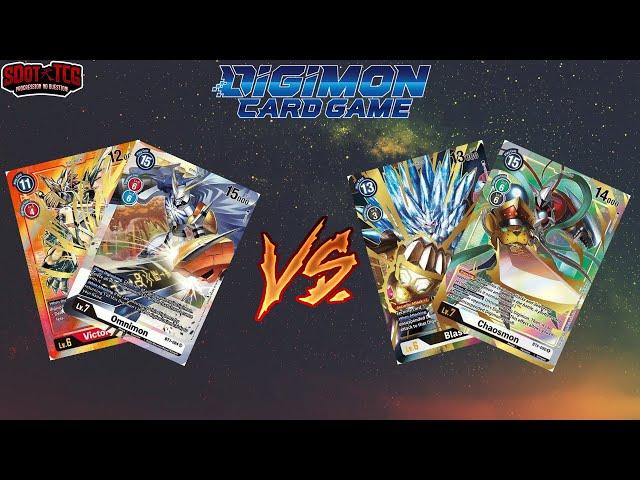 Digimon TCG BT04: Red Omni vs Blastmon Black