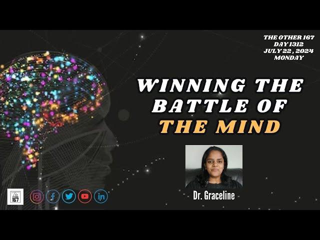 Winning the battle of the mind | Dr. Graceline | The Other 167