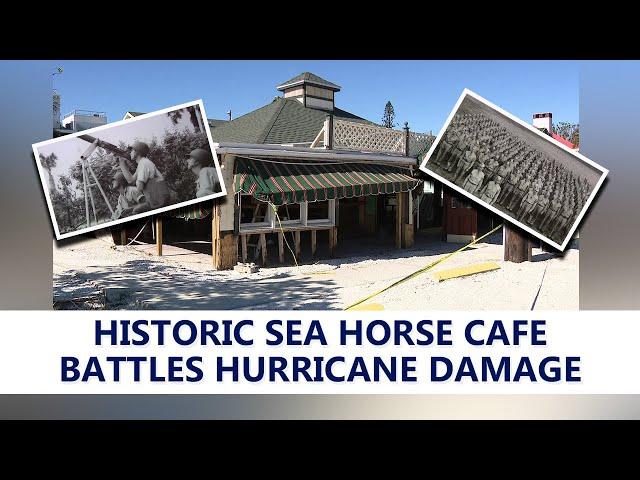 Pass-a-Grille Beach's historic Sea Horse Cafe struggles to reopen after hurricanes