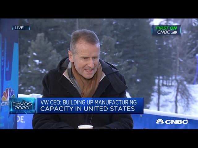 Volkswagen CEO: The car will have a new role in the internet ecosystem
