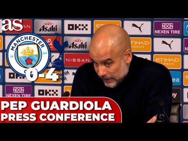 GUARDIOLA AFTER BLOWOUT | FULL PRESS CONFERENCE | MANCHESTER CITY 0 - TOTTENHAM 4 | PREMIER LEAGUE