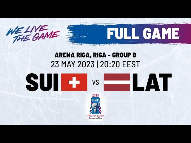 Full Game | Switzerland vs. Latvia | 2023 #IIHFWorlds