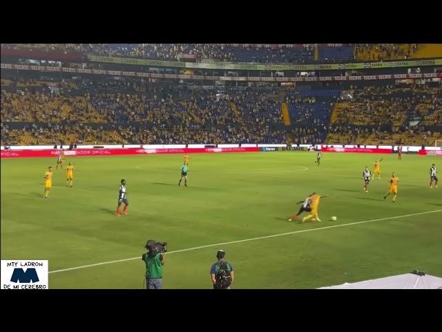 CAMPAL EN LOS ULTIMOS MINUTOS DEL CLÁSICO REGIO 125/tigres VS RAYADOS/ ESTADIO UNIVERSITARIO