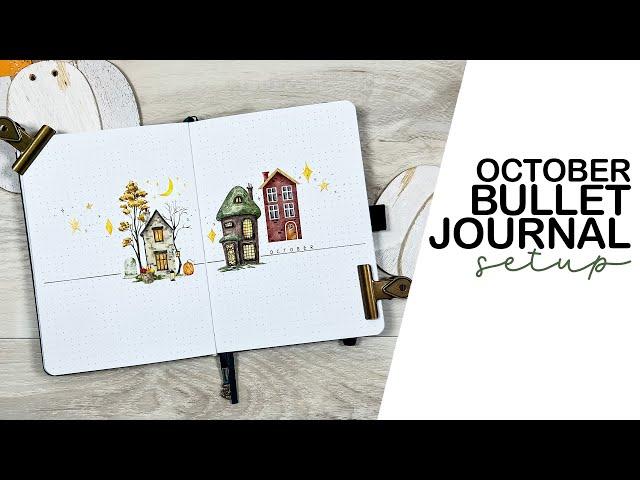 October 2024 Bullet Journal Setup | October Plan with Me | Archer & Olive B6 Journal