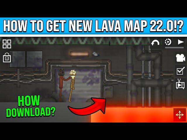 NEW LAVA MAP IN MELON PLAYGROUND 22.0