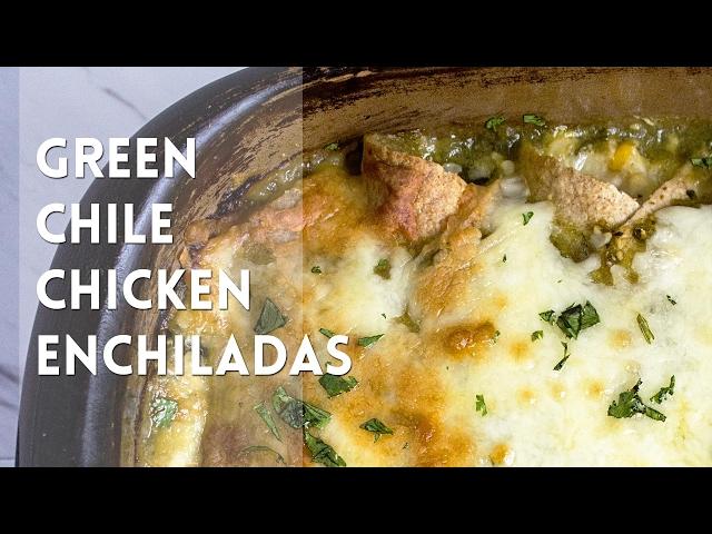 Green Chili Chicken Enchiladas // Kevin Is Cooking