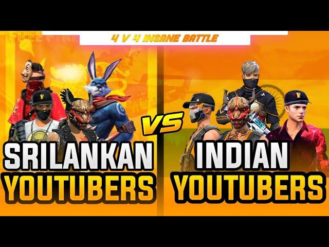 ලන්කාවේ යුටියුබර්ස්ලාට  මොකද උනේ  NIKKA,PABBA,SADU,VIDU VS INDIAN YOUTUBER SQUAD  SRI LANKA VS INDIA