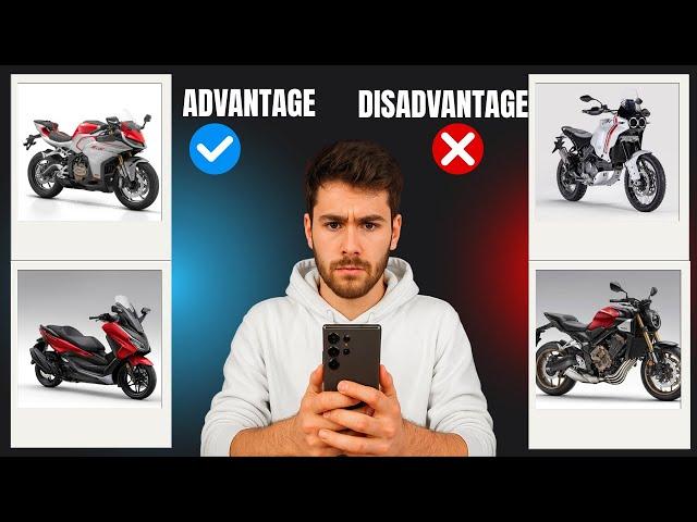 ADVANTAGE & DISADVANTAGE of Every Type of Motorcycles