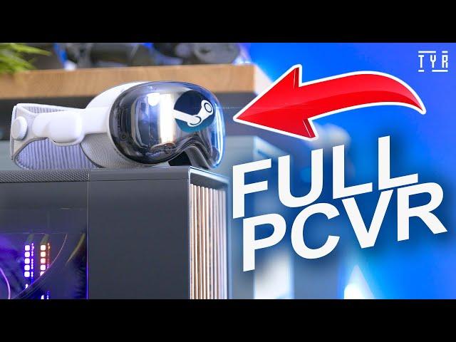 PCVR on Apple Vision PRO is actually GOOD!? How to!