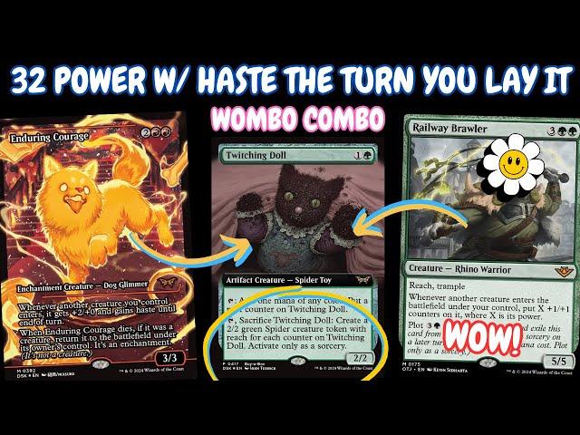 32 Power Spider Tokens w/ HASTE Combo - BEST Duskmourn Standard Deck