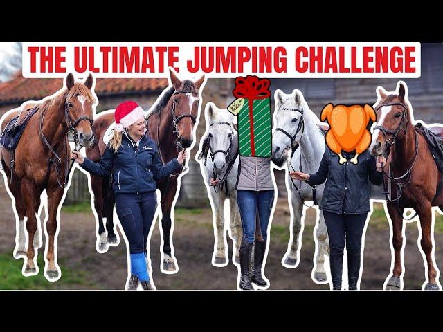 5 HORSES | 3 RIDERS | 1 WINNER - Jumping challenge