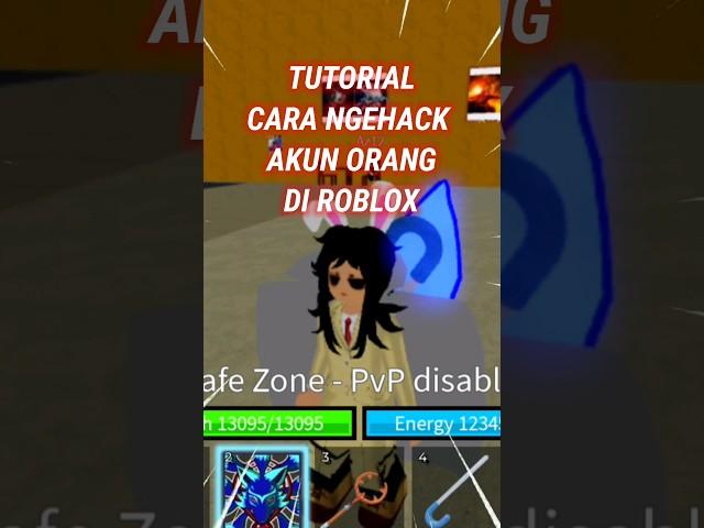 TUTORIAL CARA NGEHACK AKUN ORANG DI ROBLOX #roblox #robloxindonesia #bloxfruits #shorts #fyp #lucu